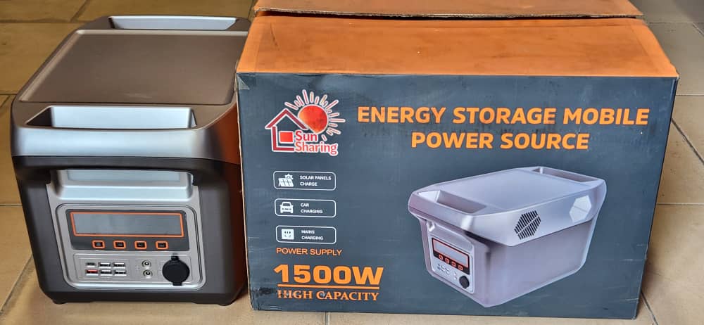 Sun Sharing 1500W Power Storage Solar Generator